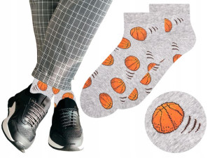 Steven 025 KOSZYKÓWKA Skarpety Retro melanż 44-46