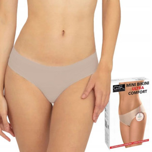 GATTA MINI BIKINI COMFORT, bezszwowe, BEŻOWE, S