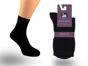 Wola skarpetki damskie Classic, Black G95, 36-38