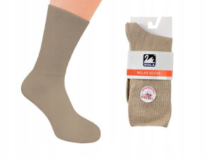 Wola skarpetki bawełniane Relax, beige E76, 42-44