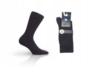 Skarpety WOLA PERFECT MAN graphite G86, 42/44