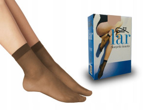 Gatta skarpetki Lar, 15 den, 2 pary, lycra, daino