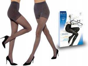 Gatta rajstopy Body Relax Medica 40den grafit 5-XL