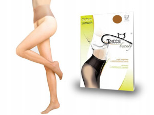 Gatta rajstopy wyszczuplające Slimmer, golden, 2-S