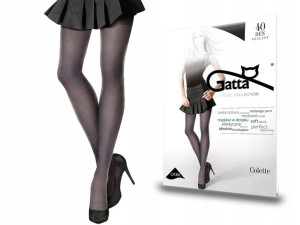 Gatta rajstopy damskie Colette 1, m2 grafit, 2-S