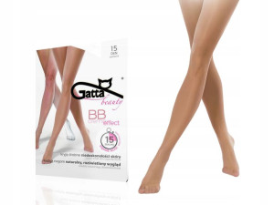 Gatta rajstopy BB Creme Effect, 15 den, daino, 3-M