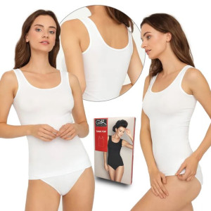 Koszulka na ramiączkach Gatta Tank Top, biały, S
