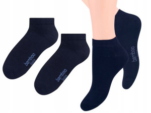 Steven 094 Stopki Bambusowe Natural Granat 35-37