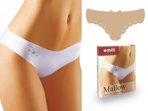 EMILI Mallow Laserowo Cięte Figi beżowy S