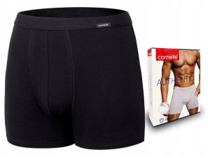 Bokserki męskie CORNETTE AUTHENTIC, czarny, 4XL