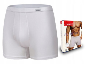 Bokserki męskie CORNETTE AUTHENTIC, biały, XXL
