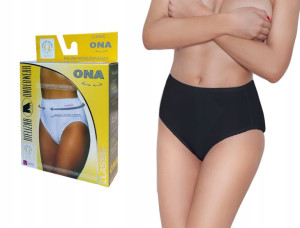 figi wyszczuplające brzuch MITEX ONA czarne , L