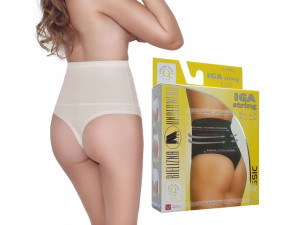Mitex Iga Stringi Wyszczuplające Beżowe L