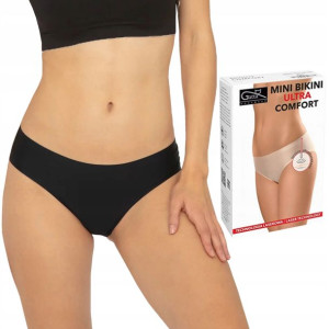 GATTA MINI BIKINI COMFORT, bezszwowe CZARNE, L