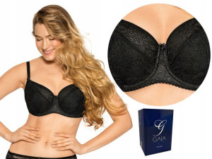 Biustonosz semi soft , GAIA SANDY 594 czarny , 75C