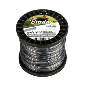 BRADAS Żyłka RIPPER DUAL gwiazdka szpula 3,0mm x 100m