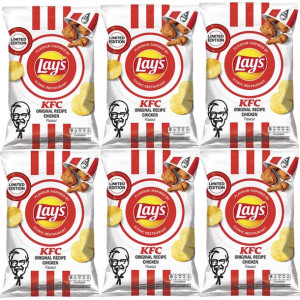 6x Chipsy Lays KFC 140 g