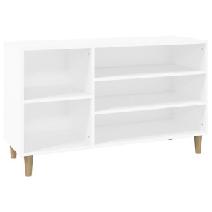 Półka na buty, biały, 102x36x60 cm, materiał drewnopochodny