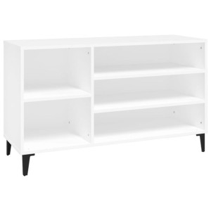 Półka na buty, biały, 102x36x60 cm, materiał drewnopochodny