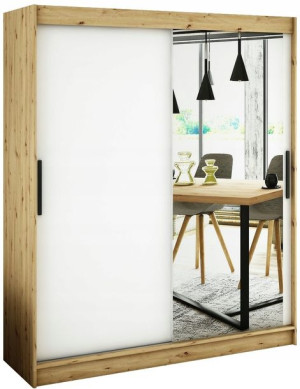 Szafa przesuwna garderoba BRENT T2 200 cm