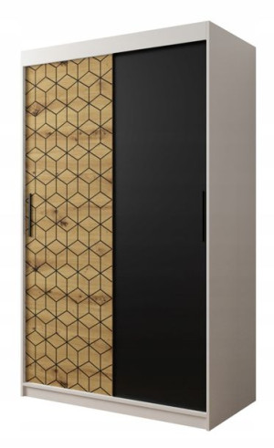 Szafa przesuwna garderoba PLASTER 120 cm