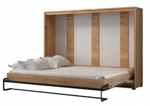 CASE loft black N#7 Półkotapczan poziomy 140
