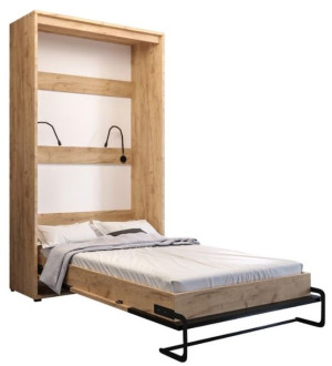 CASE loft black N#7 Półkotapczan pionowy 120