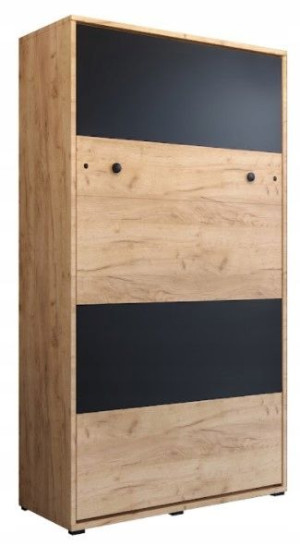 CASE loft black N#7 Półkotapczan pionowy 120