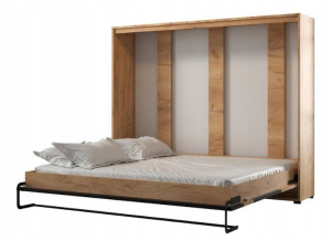 CASE loft black N#7 Półkotapczan poziomy 160