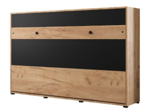 CASE loft black N#7 Półkotapczan poziomy 120