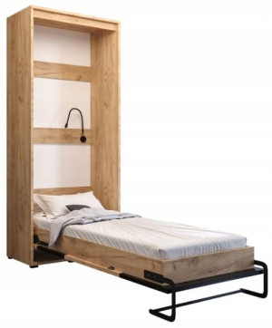 CASE loft black N#7 Półkotapczan pionowy 90