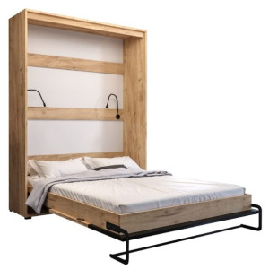 CASE loft black N#7 Półkotapczan pionowy 160