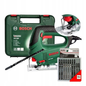 Bosch Pst 650 Wyrzynarka 500w + Walizka + 11 Brzeszczotów