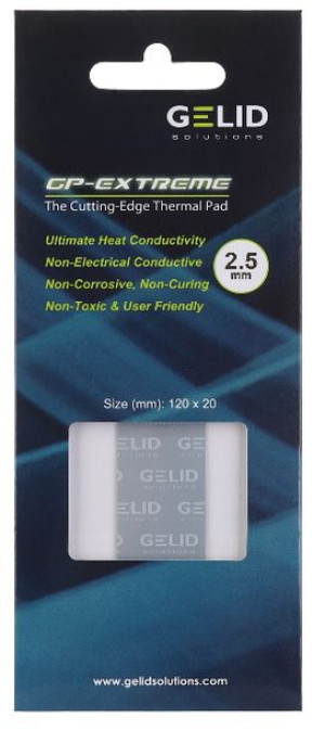 Gelid GP-Extreme Thermalpad 120x20x2.5 mm TP-GP05-F