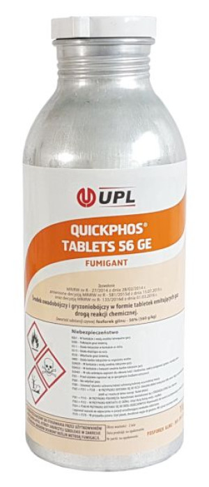 Quickphos 56 Ge Tabletki 1kg Środek Trucizna Krety