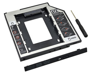 Kieszeń Na Drugi Dysk 2,5 Hdd Ssd Sata 9,5
