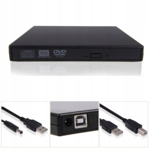 Napęd Cd-r/dvd-rom/rw Nagrywarka Zewnętrzny Usb