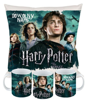 Zestaw Kubek + Poduszka Harry Potter Gryffindor W34