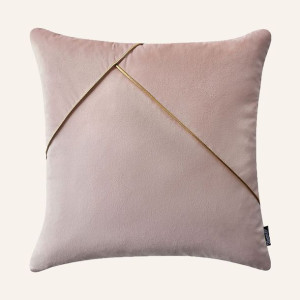 Poduszka Dekoracyjna Be Glam Simple - Pudrowy Róż 45x45