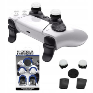 Nakładki Gumki Gripy Przyciski pad PlayStation 5