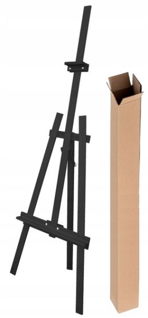 Sztaluga Drewniana Bukowa Czarna Do Montażu 177 Cm