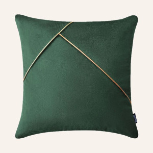 Poszewka Dekoracyjna Be Glam Simple - Butelkowa Zieleń 45x45