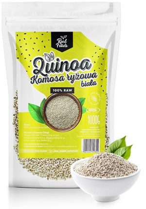 QUINOA KOMOSA RYŻOWA - Real Foods - 1000g