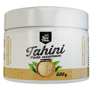 PASTA SEZAMOWA TAHINI - Real Foods - 500g