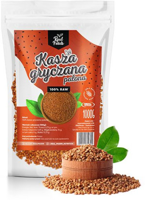 KASZA GRYCZANA Palona - Real Foods - 1000g