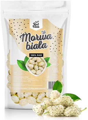 MORWA BIAŁA Suszona - Real Foods - 500g