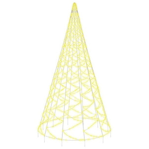 Choinka do montażu na maszcie, 1400 ciepłych białych LED, 500cm