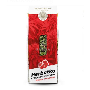 Herbatka konopno owocowa "POMELO - TRUSKAWKA" 45g Sativa Poland