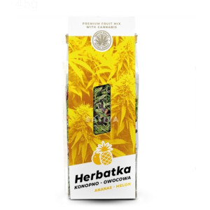Herbatka konopno owocowa "ANANAS - MELON" 45g Sativa Poland