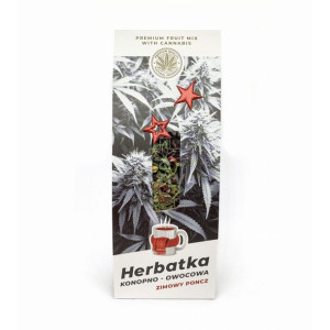 Herbatka konopno owocowa "ZIMOWY PONCZ" 45g Sativa Poland